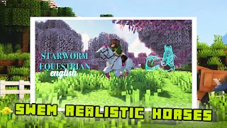 Swem Horse realistic Mod MCPE Ekran Görüntüsü 4