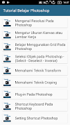 Tutorial Belajar Photoshop スクリーンショット 1