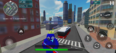 Traffic Bus Driver Simulator Ekran Görüntüsü 1