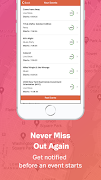برنامه‌نما Nrby Events عکس از صفحه