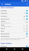 برنامه‌نما Dictionary - WordWeb عکس از صفحه