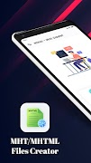MHTML Viewer & PDF Converter Cartaz