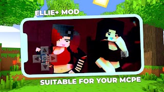Ellie Mod for Minecraft PE syot layar 6