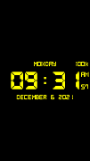 Digital Clock Live Wallpaper-7 screenshot 5