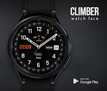برنامه‌نما Climber Watch Face, WearOS عکس از صفحه