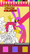 Digital Circus Coloring syot layar 4