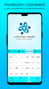 Technology Logo Maker-Creator Ekran Görüntüsü 5
