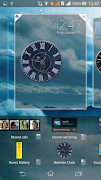 Free Skeleton Clock Widget постер
