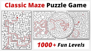 Maze Games: Labyrinth Puzzles পোস্টার