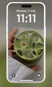 Matcha Aesthetic Lockscreen اسکرین شاٹ 7