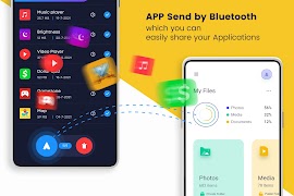 App Send by Bluetooth الملصق