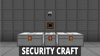Security Craft Mod Minecraft ảnh chụp màn hình 1