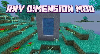 Dimension Mod for MCPE imagem de tela 2