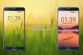 Signature Lock Screen स्क्रीनशॉट 4