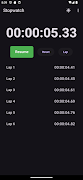 Stopwatch Offline syot layar 2