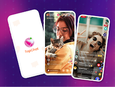 پوستر TopChat: Video Random Chat - Live Video Chat
