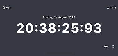 Millisecond Clock - ms clock screenshot 5