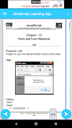JavaScript Training App-350Prg capture d'écran 6