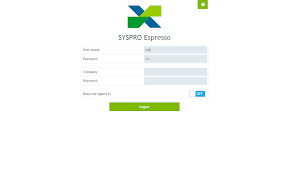SYSPRO Espresso Ekran Görüntüsü 5