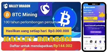 Halley Dragon Mining App Tip स्क्रीनशॉट 3