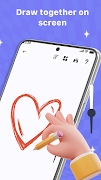 Together - Lockscreen Drawing screenshot 1