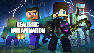 Emote Animation Minecraft Mod स्क्रीनशॉट 1