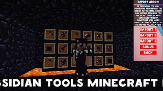Obsidian Tools for Minecraft captura de pantalla 4