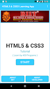 HTML5-CSS3 Training App-450Prg Plakat