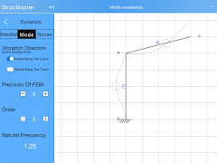 برنامه‌نما StrucMaster HD -Statics Solver عکس از صفحه