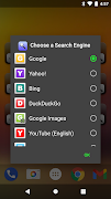 Quick Search Widget (with ads) ภาพหน้าจอ 1