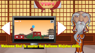 Balloons Ninja ภาพหน้าจอ 3