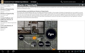 1 Schermata Pathfinder Open Reference