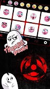 Sharingan Interspace 主題鍵盤 截圖 2