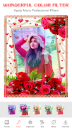 Rose Photo Frame ภาพหน้าจอ 1