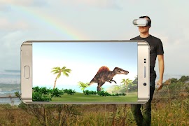 VR Time Machine Dinosaur Park  syot layar 2