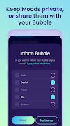 برنامه‌نما MyBubble: Mood Tracker Journal عکس از صفحه