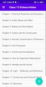 Class 10 Science Notes 截圖 4