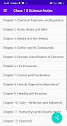 Class 10 Science Notes スクリーンショット 4