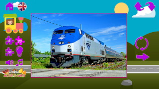 برنامه‌نما قطار پازل عکس از صفحه