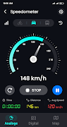 Speedometer - Odometer App ảnh chụp màn hình 1