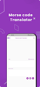 Morse Code Translator captura de pantalla 6
