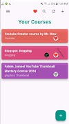Course Manager simplify learng Ekran Görüntüsü 2