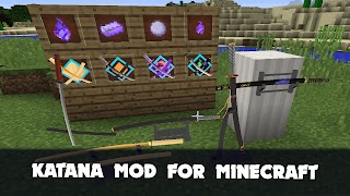Katana Mod for Minecraft PE syot layar 4