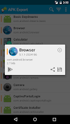 APK Export (Backup & Share) capture d'écran 2