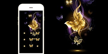 Tema da borboleta para AppLock imagem de tela 7