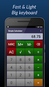 Simple Calculator Plakat