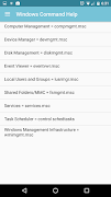 Windows Command Help ภาพหน้าจอ 1