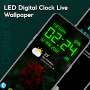 Led Digital Clock- Smart Clock اسکرین شاٹ 1