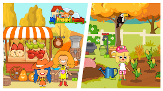 My Pretend Home & Family Town 스크린샷 4