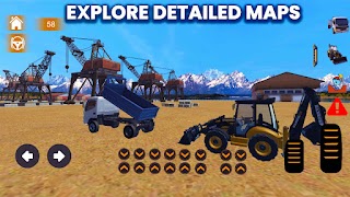 Backhoe Loader Dozer Games скриншот 3